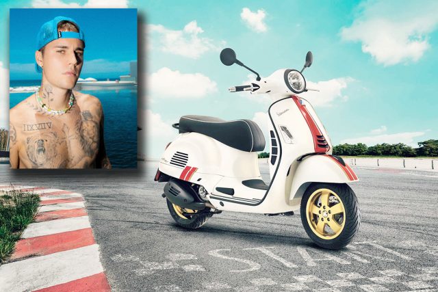 Vespa-Justin Bieber